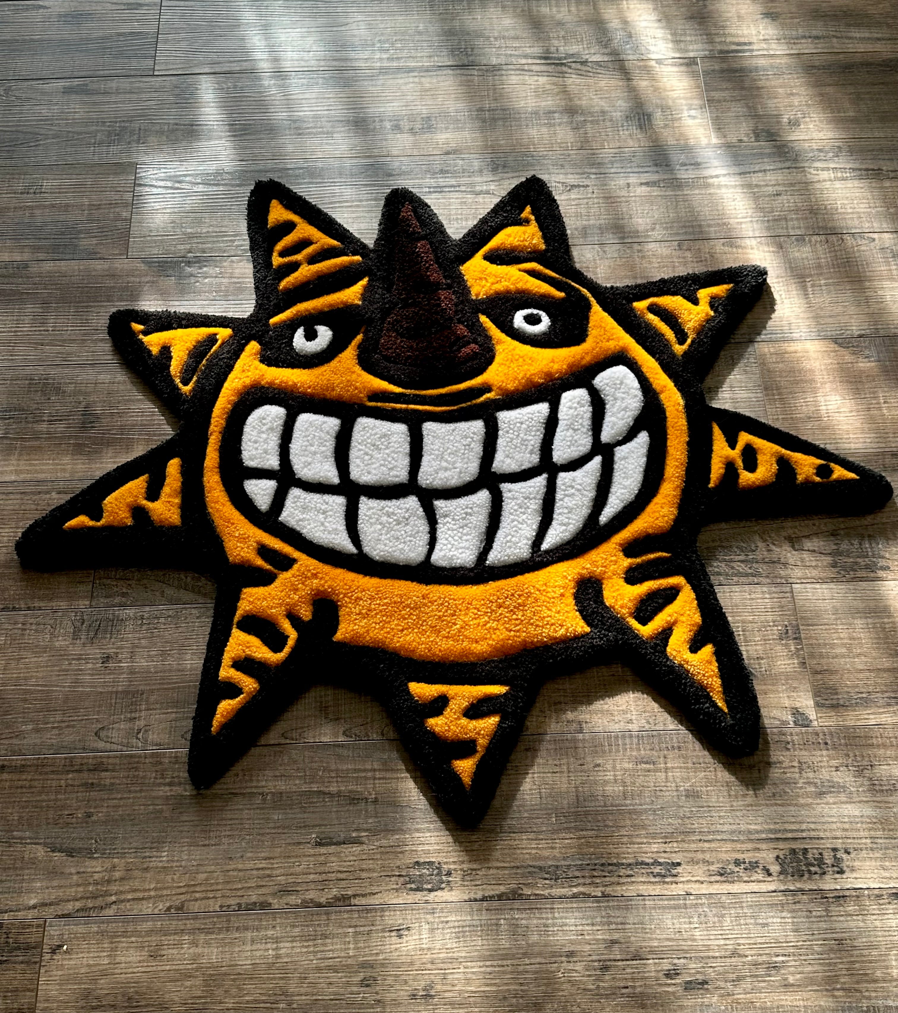 新品 tenbox original rug 10匣 ラグマット＋おまけ Sun Anime Rug (2.5ft x 3ft) – Moechi